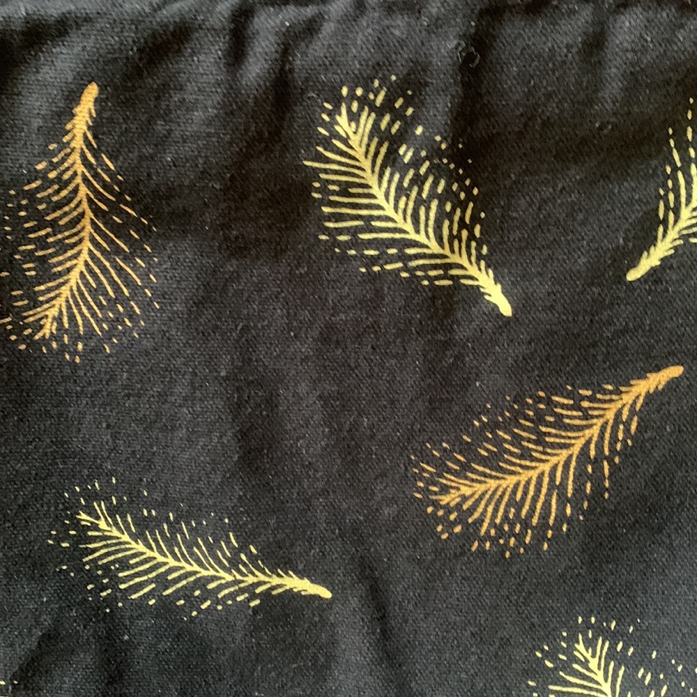 Cute feather print tote bag - Picture 5 of 5